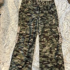 Express Cargo Camo Pant Size 0‎